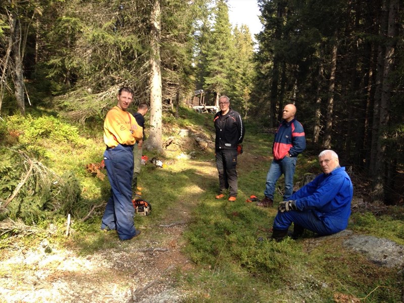 Vestend: Trond Faanes, Tom Erik Johnsen, Thomas Knutzen, Terje Stensberg, Hans Faanes. Foto: Leif Øie