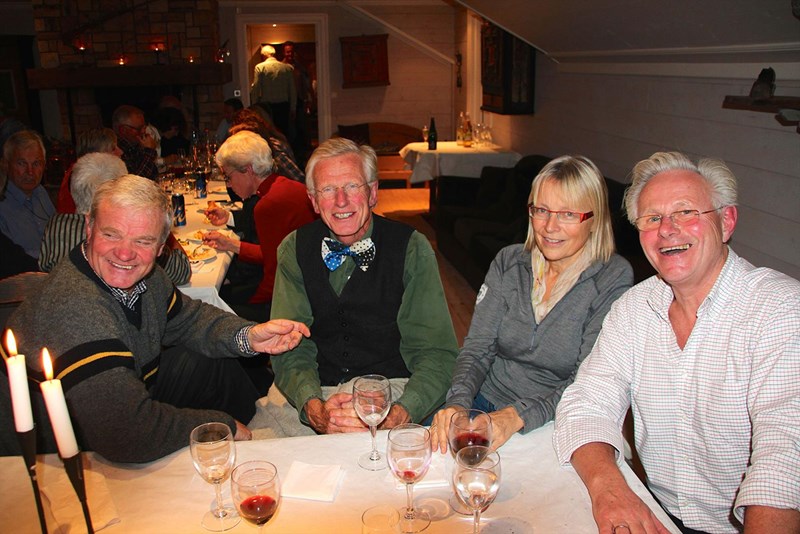 Tore Gullen, Arild Schultz og Mette og Peter Paaske. Foto: Nina Grønnestad Heldrup