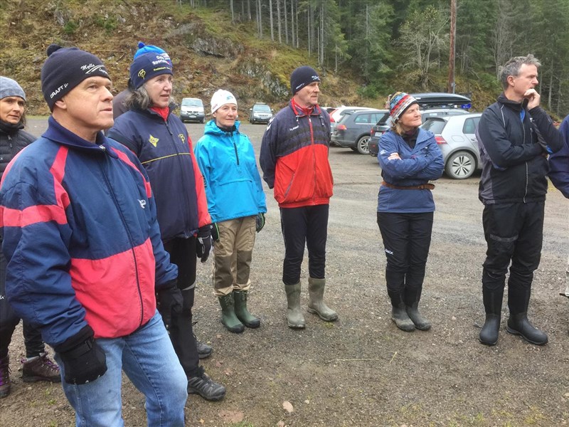 Gine Johannsen, Terje Stensberg, Marit Kopstad, Tove Tøien, Kjell Ivar Skjemstad, Margaret Wiese og Thorvald Moe. Foto: Lene Li Dragland