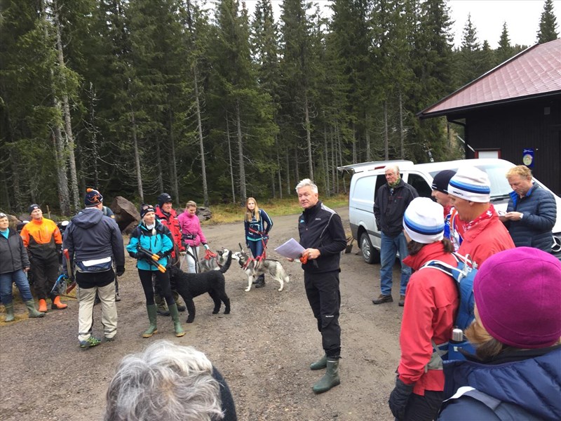 Samling på p-plassen: Hege M.H. Godli, Olaf Godli, Leif Øie, Hilde Reh Stensrud, John Arff Pettersen, Monica Syrdal, Hannah Syrdahl Øen, Tore Heldrup Rasmussen. Arold Bernsstrøm, Kjell Ivar Skjemstad, Sverre Sjøblom, Harald Gløersen, Anne K.Gløersen, Foto Lene Li Dragland