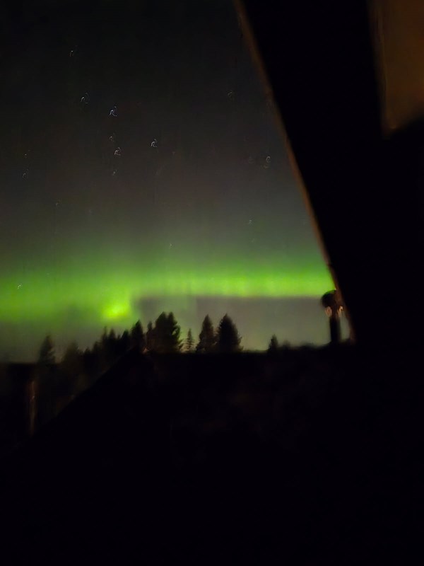 Nordlys avsluttet årsmøtekvelden på Mylla. Foto: Nina Grønnestad Heldrup.