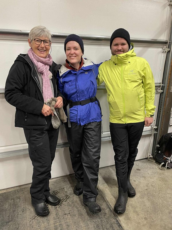Ingeborg, Marianne og Haakon. Foto: Nina Grønnestad Heldrup