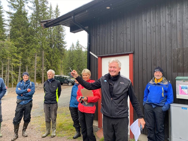 Ragnar Bang Huseby, Arild Lund, Margarethe Wiese, Nina Grønnestad Heldrup, leder Tore Heldrup Rasmussen og Kåre Hansen. Foto: Inger Johanne Wiese