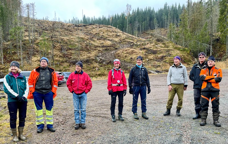 Nina Strømnes Rodem, Pål Kreutz, Terje Stensberg, Nina Grønnestad Heldrup, Anne Kvisgaard Gløersen, Harald Gløersen, Bent Rodem, Jakob Skogseid, Eivind Godli. Foto: Lene Li Dragland