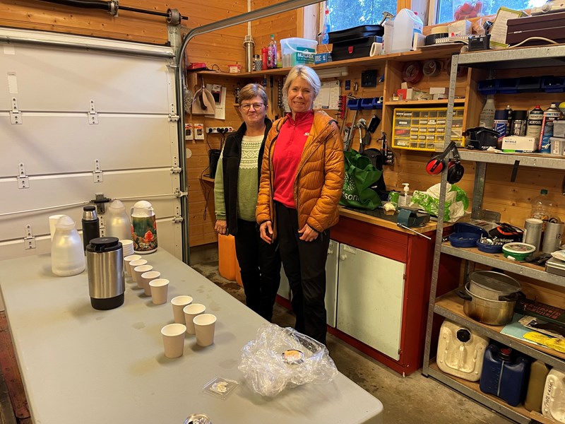 Kringlebaker Hege H. Godli og Nina Heldrup Grønnestad Foto: Lene Li Dragland