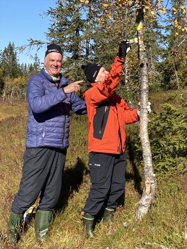 Arild Bernstrøm og Anne Kirsten Stensby på Bislingen. Foto: Lasse Holmen.