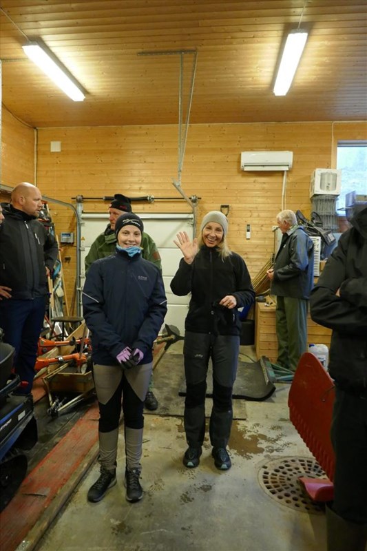 Steinar Faanes, Arnfinn Strålberg, Marit Kopstad, Lene Li Dragland, Trond Faanes, Pål Rasmussen og Hege Marie Haakenstad Godli. Foto: Nina Grønnestad Heldrup