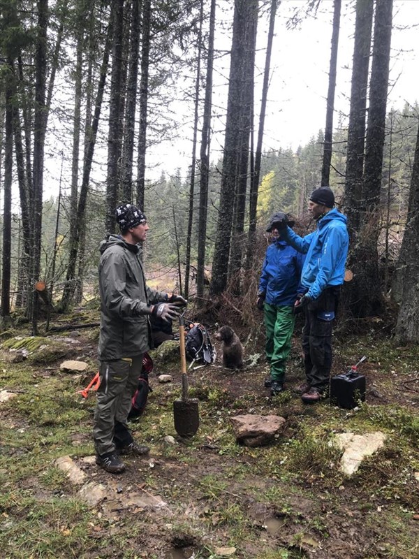 Rådslag i Vestend: Carl-Fredrik Eckbo Røøk, Lars Petter Fjeld og Bo Engdahl. Foto: Heidi Løchen